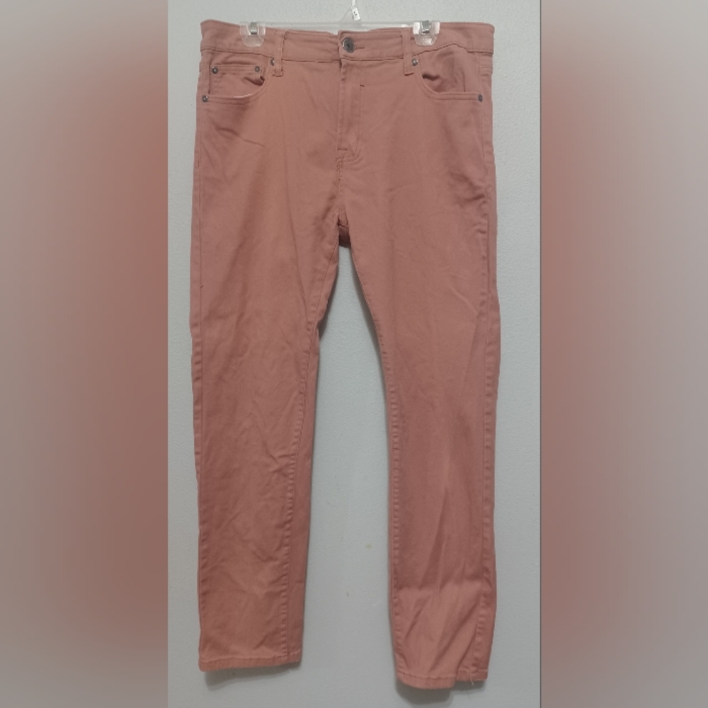 WEST 49 Slim Straight Men's Jeans Corral Color Size 34x32 Pre-owned